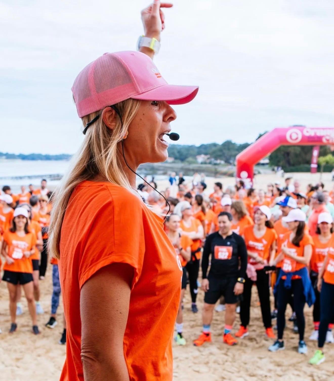casquettes personnalisées broders, portées par le staff et les bénévoles pendant un évènement sportif